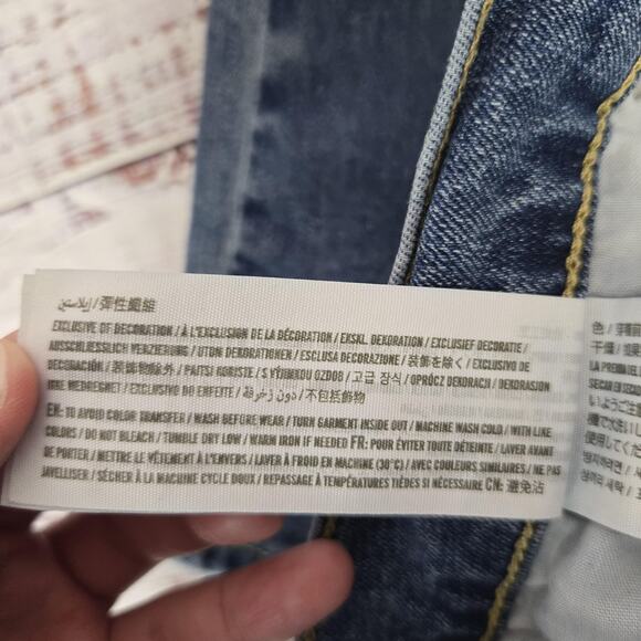 Hollister Jeans Mens Sz 36 Blue Straight Leg Epic Flex Denim Classic Comfort Fit - Picture 10 of 14